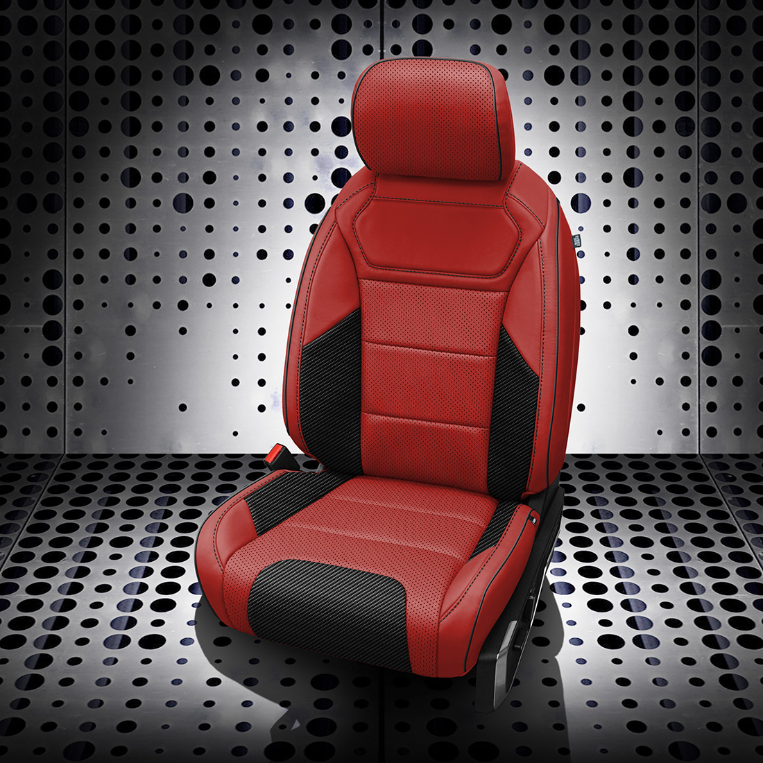 RED wrap, RED Insert, Perf Combo, BLACK piping, C SHADOW wings