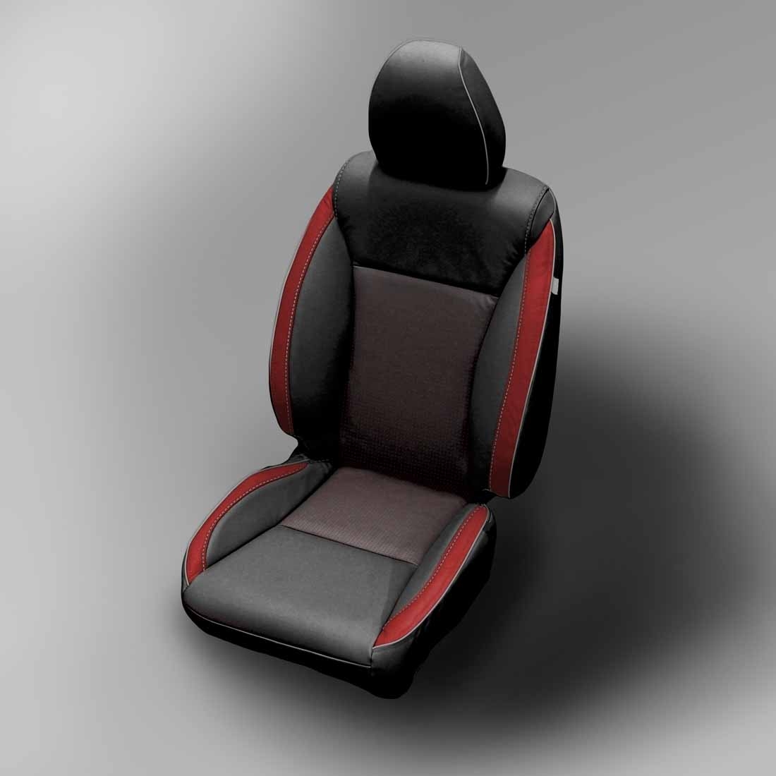 BLACK wrap, BCDA RED Insert, GREY piping, CARDINAL wings