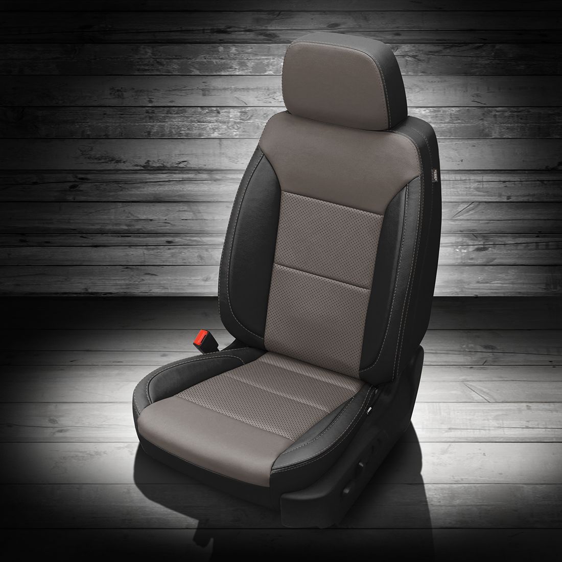BLACK wrap, PLATINUM Center, Perf Inserts, PLATINUM contrast all stitch