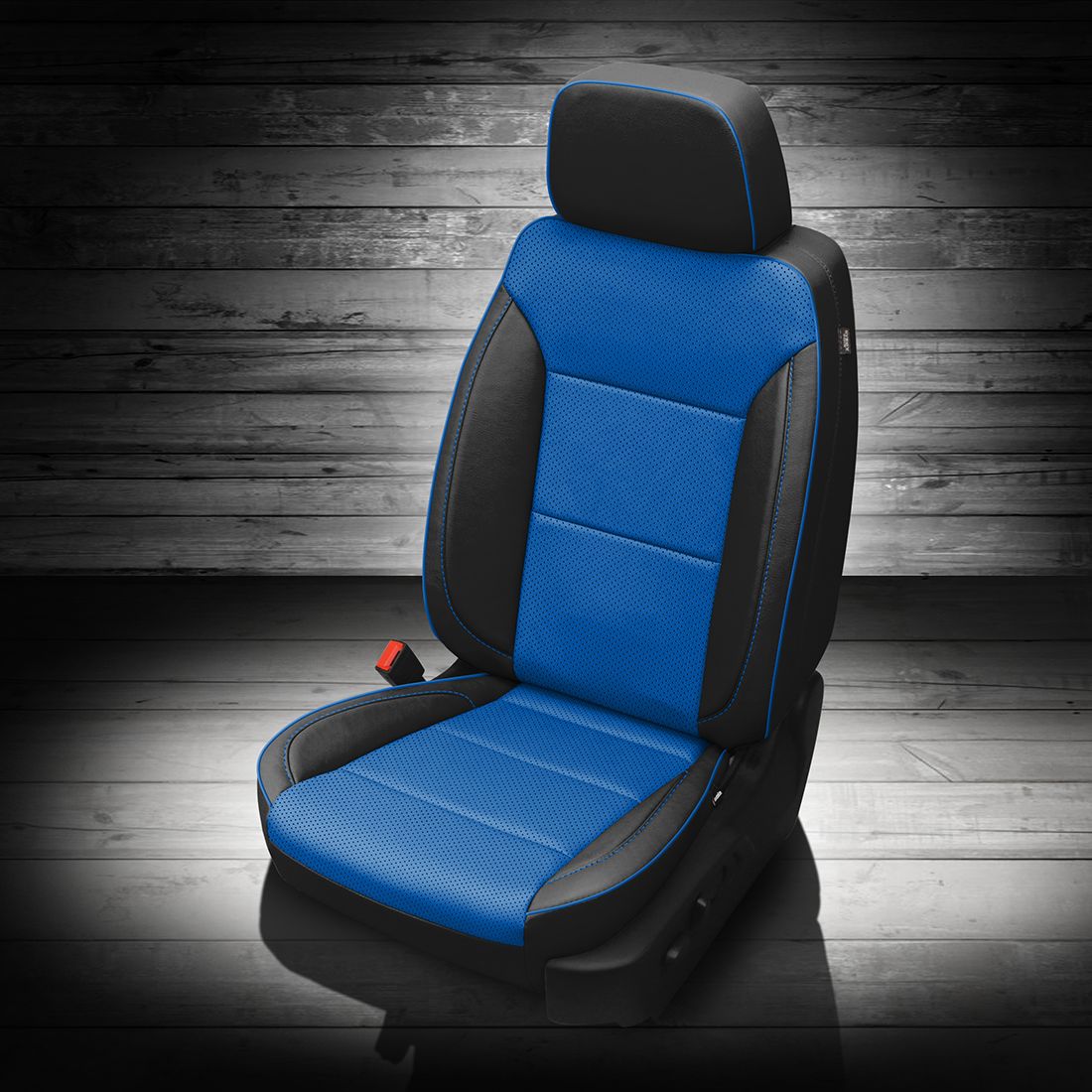 BLACK wrap, BERMUDA (EXOTIC VINYL) Body, Perf Body, BERMUDA piping