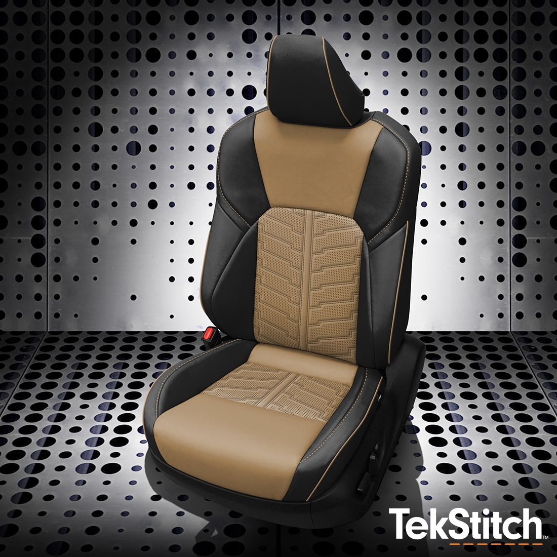 Black wrap, Bisque body, Bisque contrast all stitch, Bisque piping, TekStitch ElektriTek Insert Black TekColor