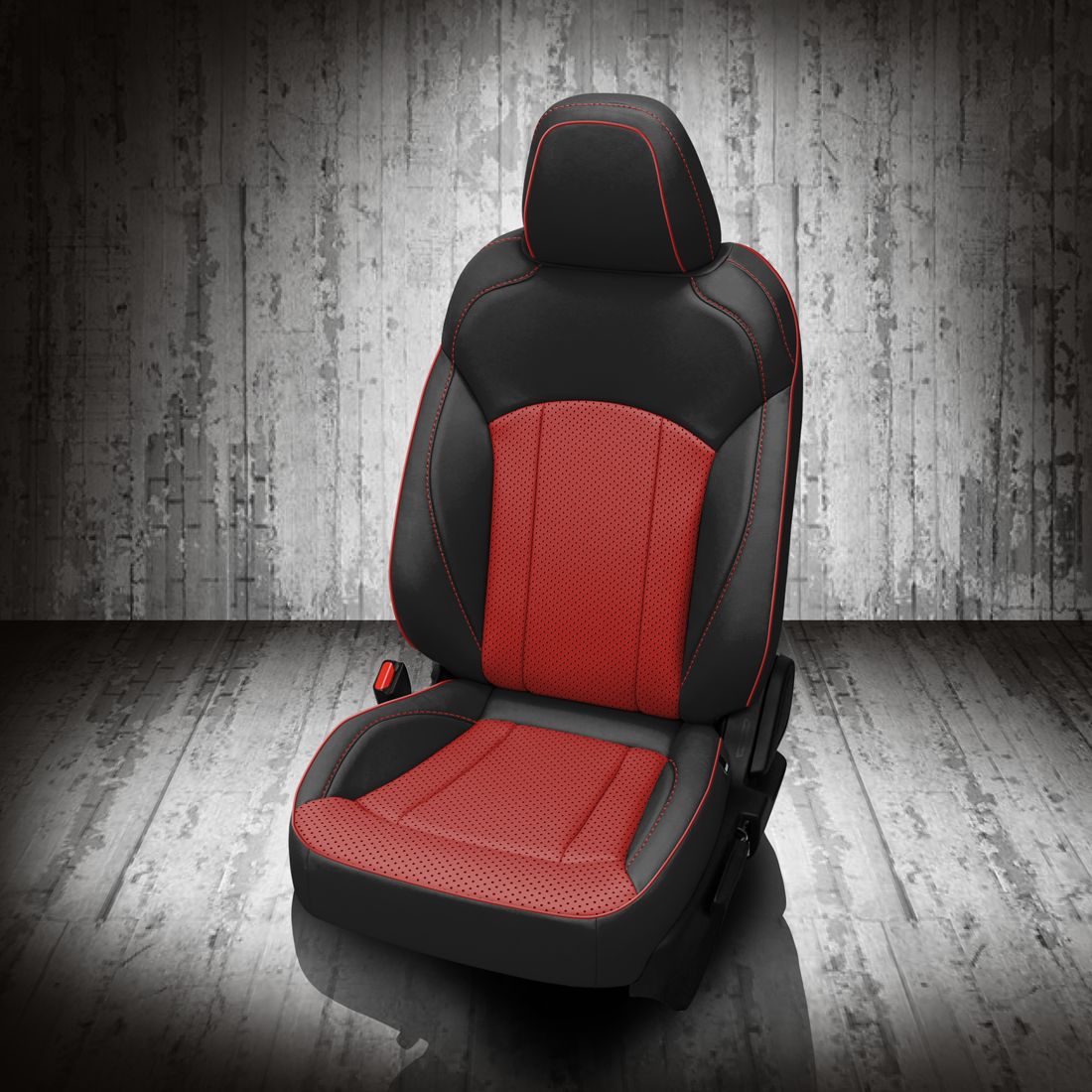 BLACK wrap, RED Combo, Perf Combo, RED piping
