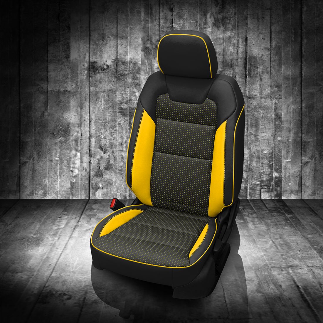 BLACK wrap, BCDA YELLOW Combo, HYPER YELLOW piping, HYPER YELLOW wings