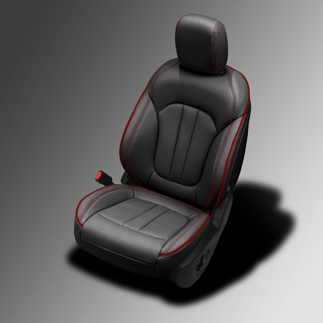 BLACK wrap, BLACK Insert, CARDINAL piping, BCDA RED wings