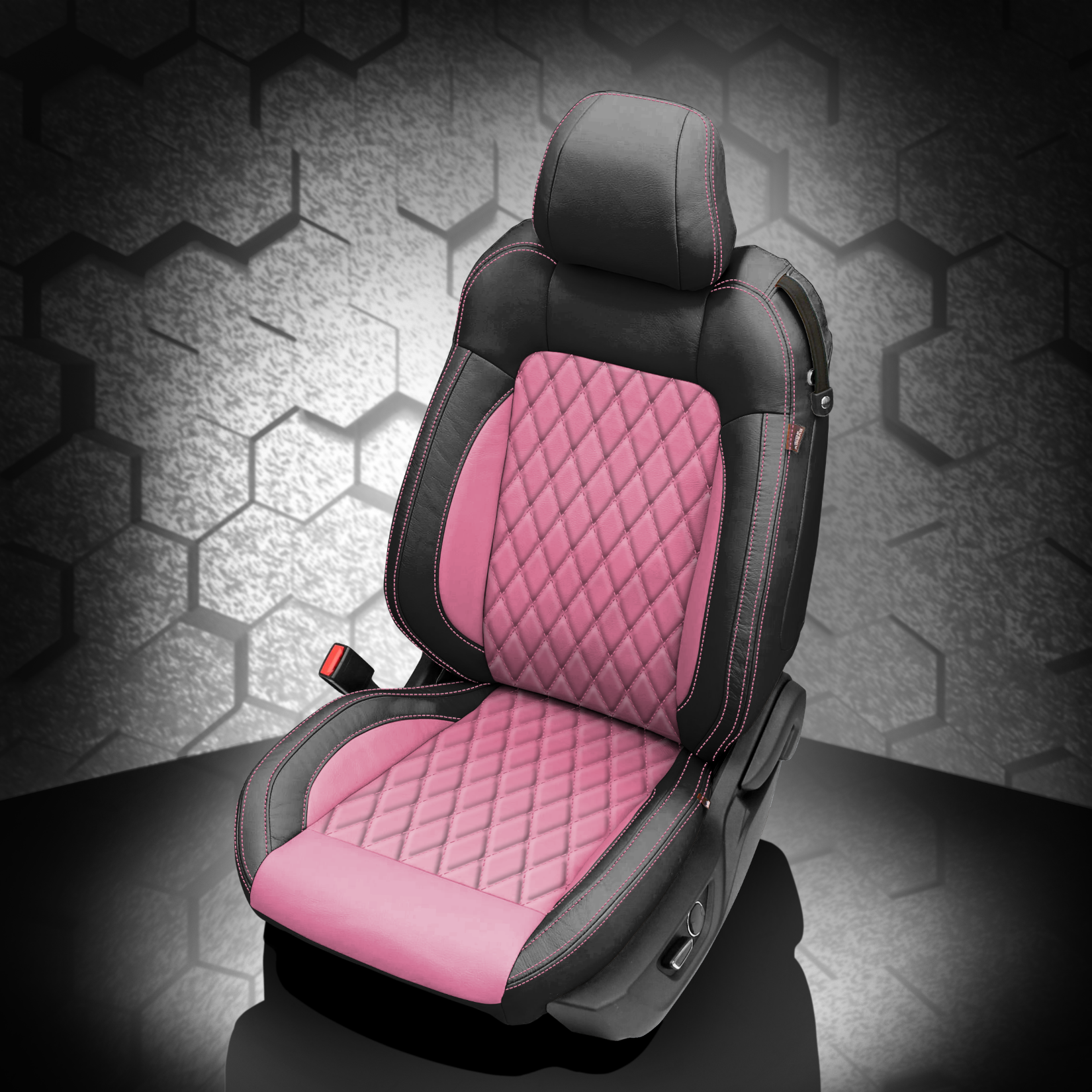 BLACK wrap, BLOSSOM Insert, +BLOSSOM contrast all stitch, BLOSSOM wings, TekStitch Diamond inserts, +BLOSSOM TekColor