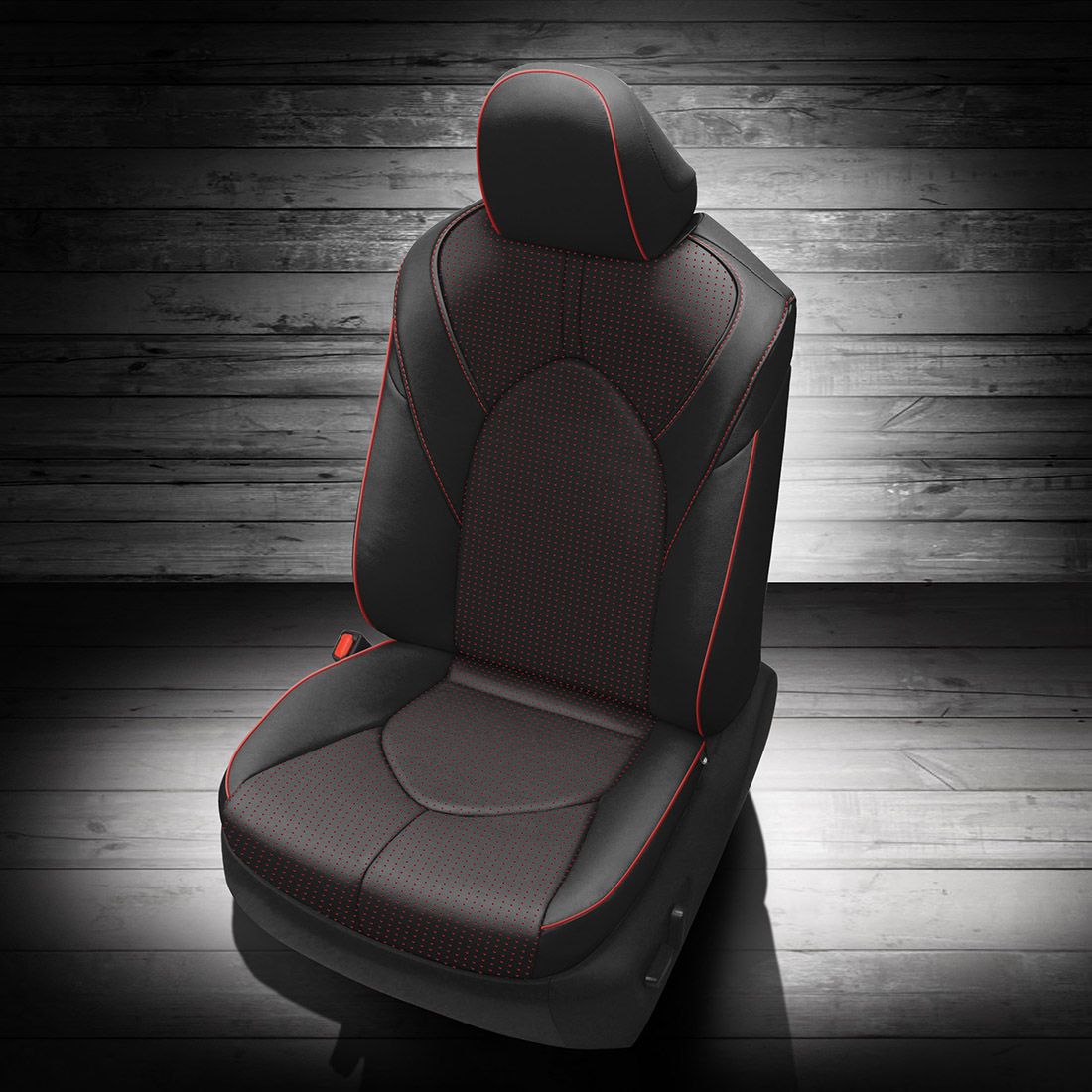 BLACK wrap, BCDA RED Body, RED piping, BCDA RED wings