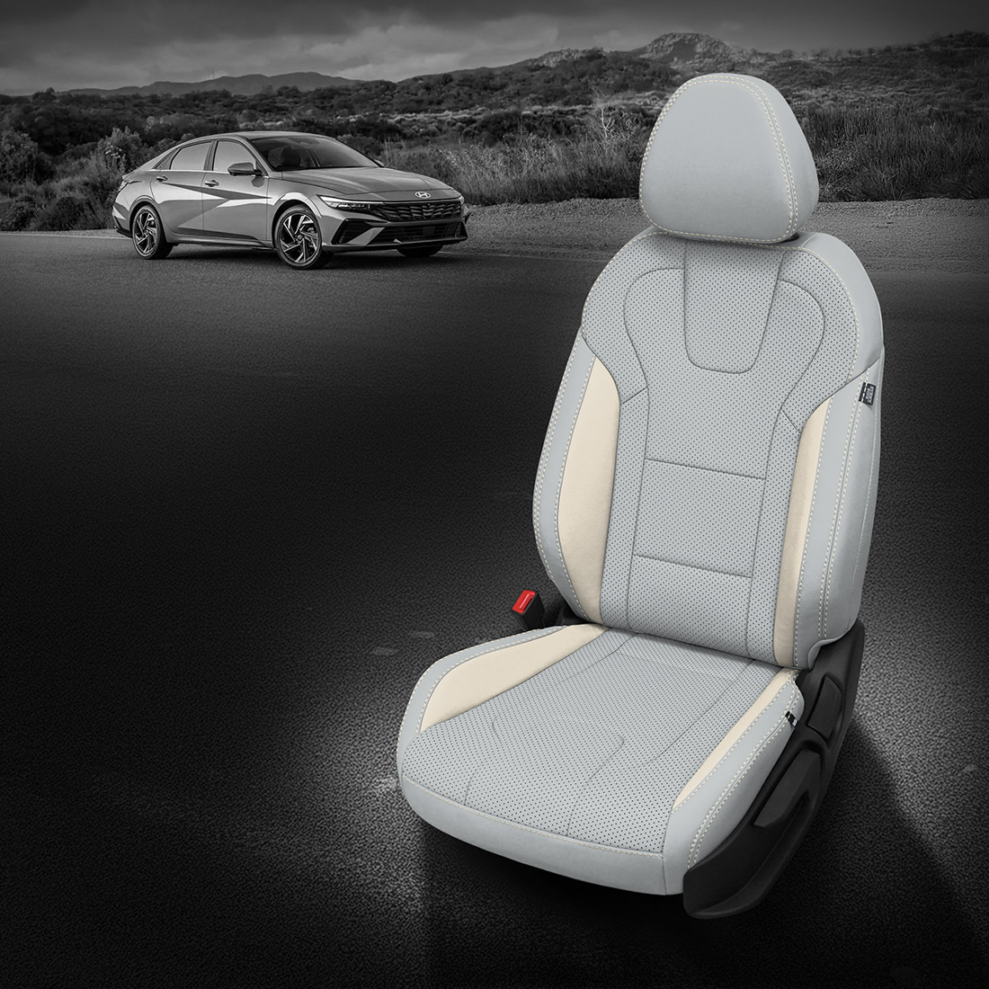 CEMENT wrap, PEARL Wings, Perf Body, PEARL contrast all stitch
