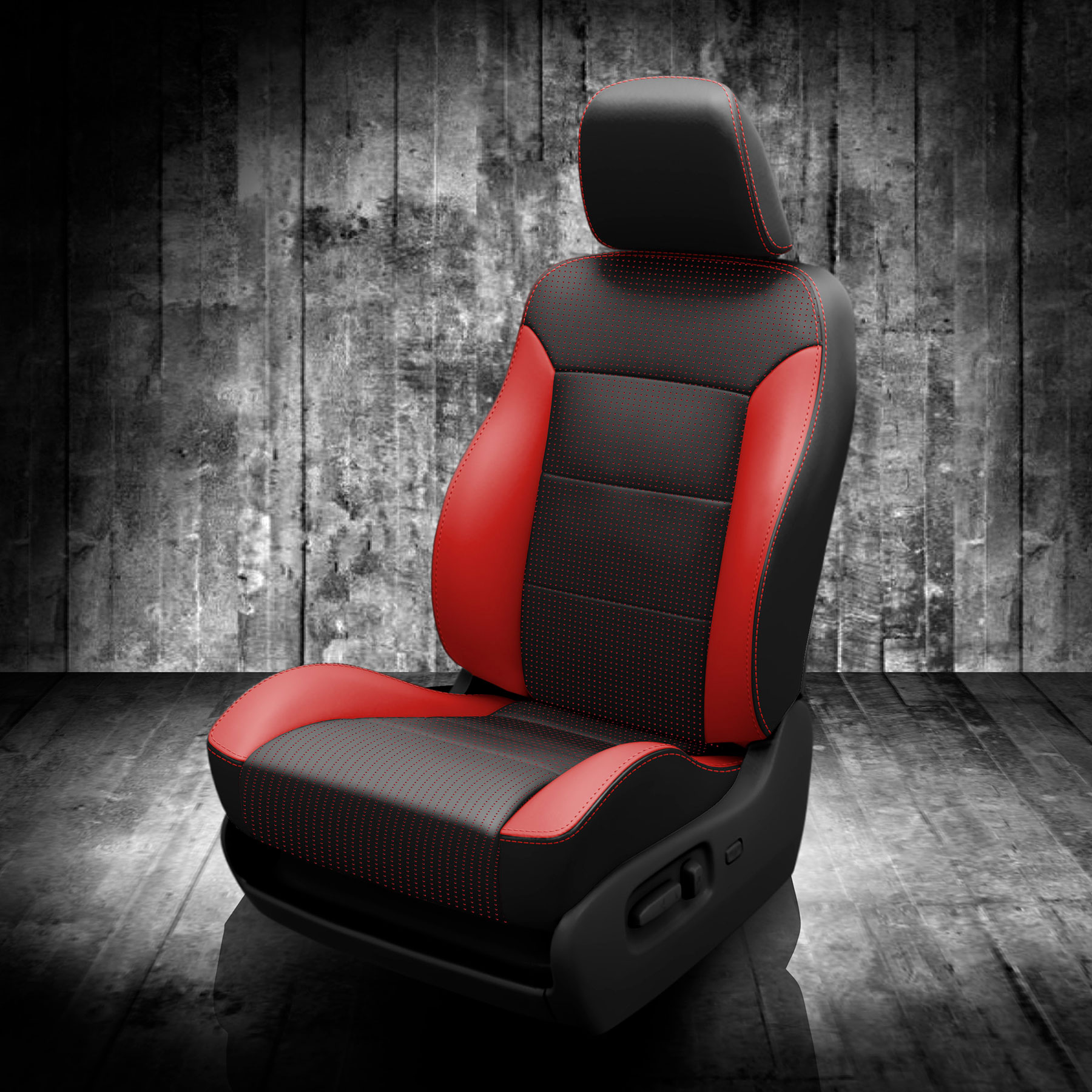 BLACK wrap, BCDA RED Body, RED contrast all stitch, RED wings