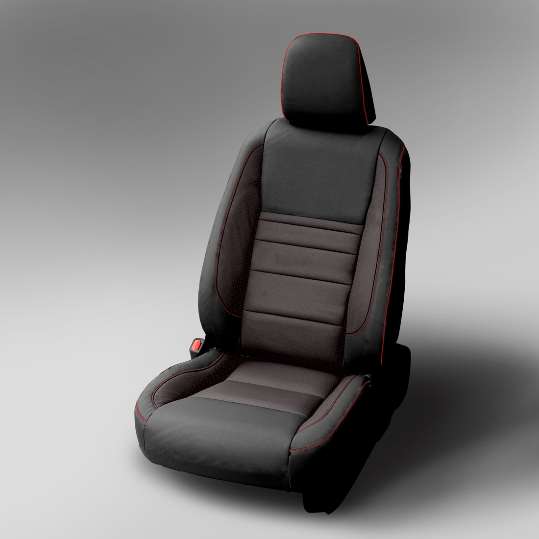 BLACK wrap, BCDA RED Insert, CARDINAL piping, BCDA RED wings