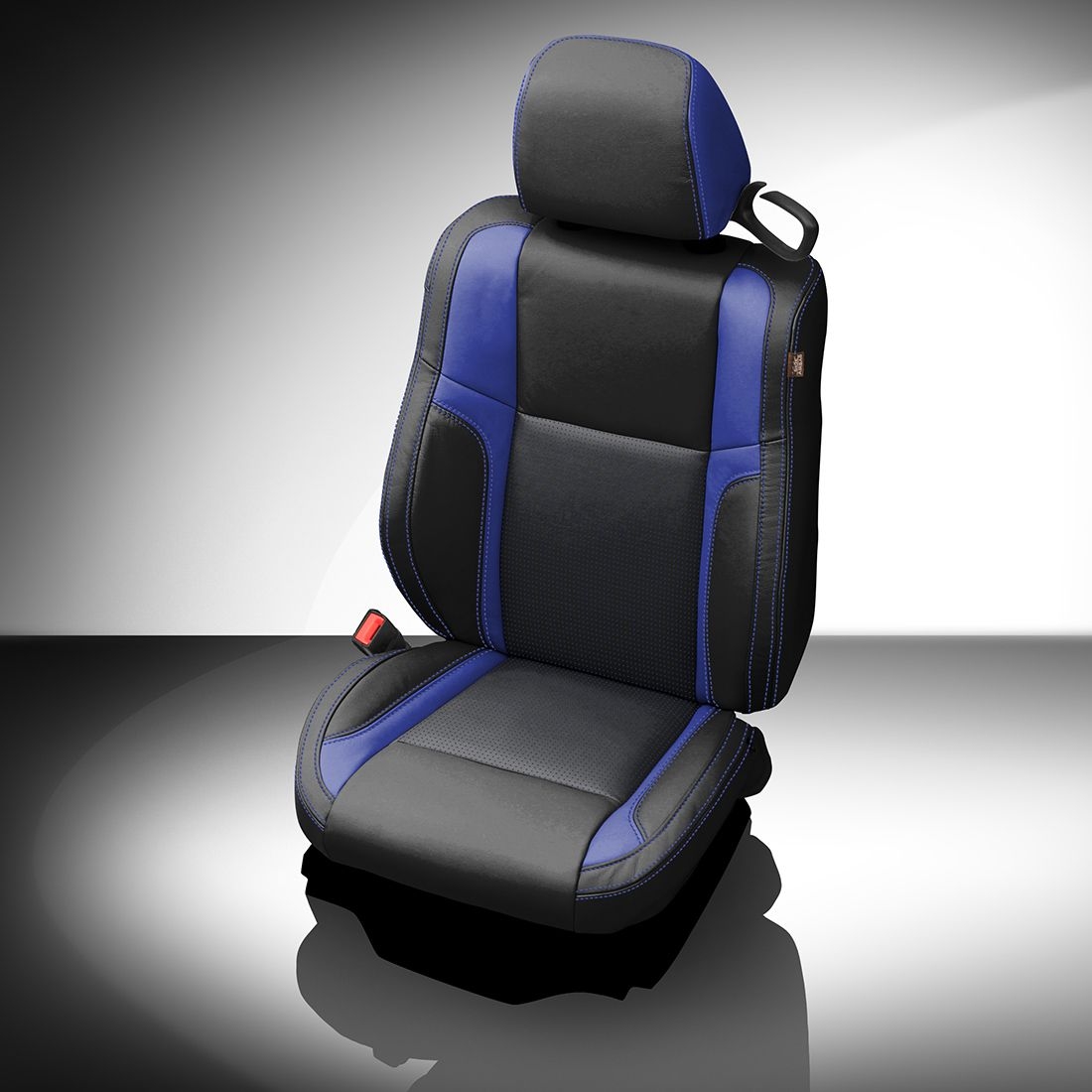 BLACK wrap, BCDA BLUE Insert, COBALT double stitching, COBALT wings