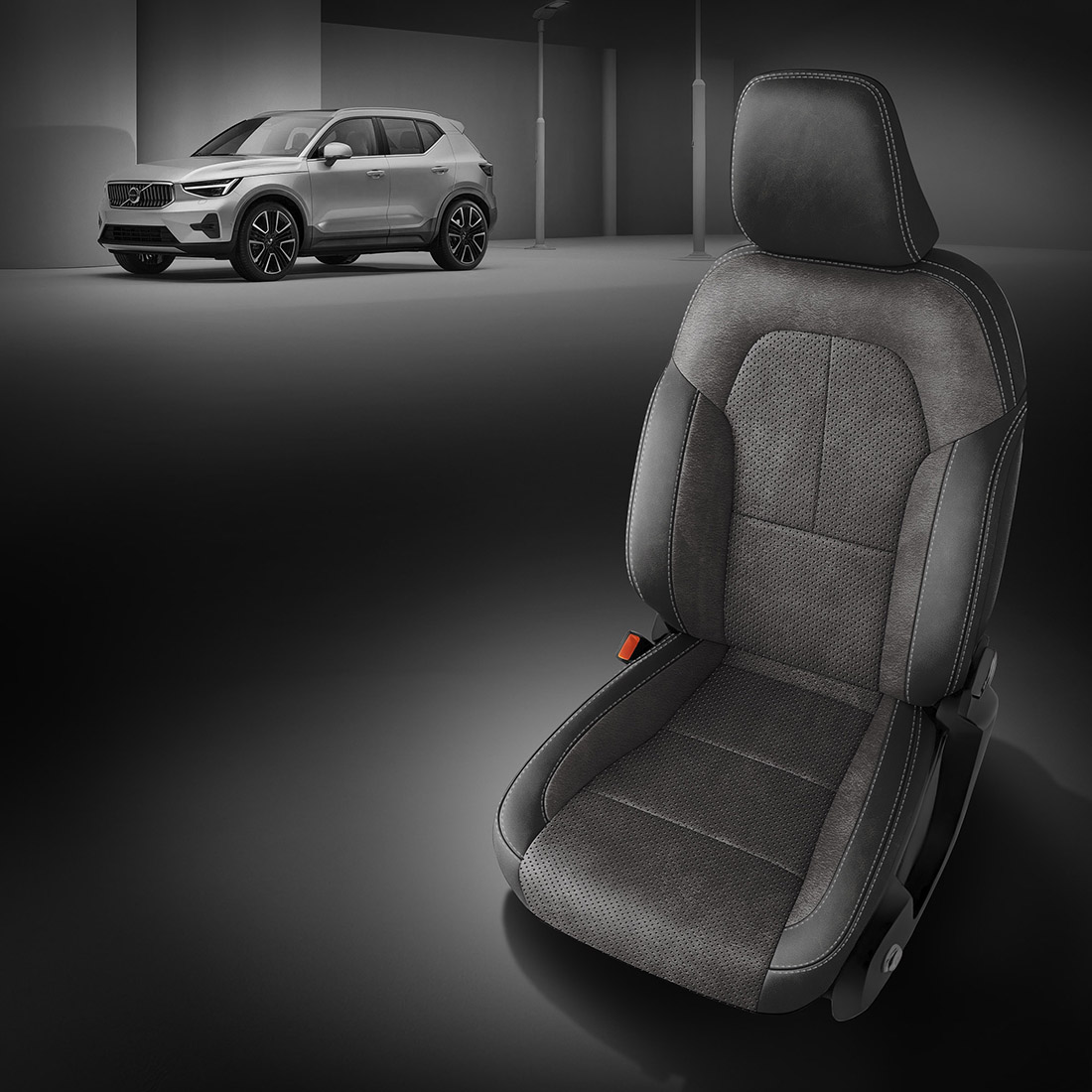 BLACK wrap, ~6929 DARK SLATE Body, Perf Combo, SILVER contrast all stitch, ~6929 DARK SLATE wings