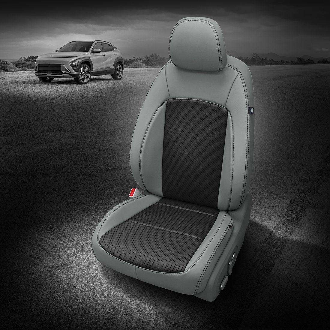 FROST wrap, BLACK Combo, Perf Combo, BLACK contrast all stitch