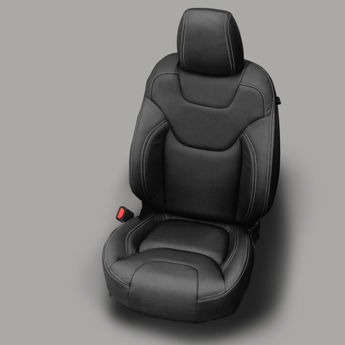 BLACK wrap, PEARL double stitching