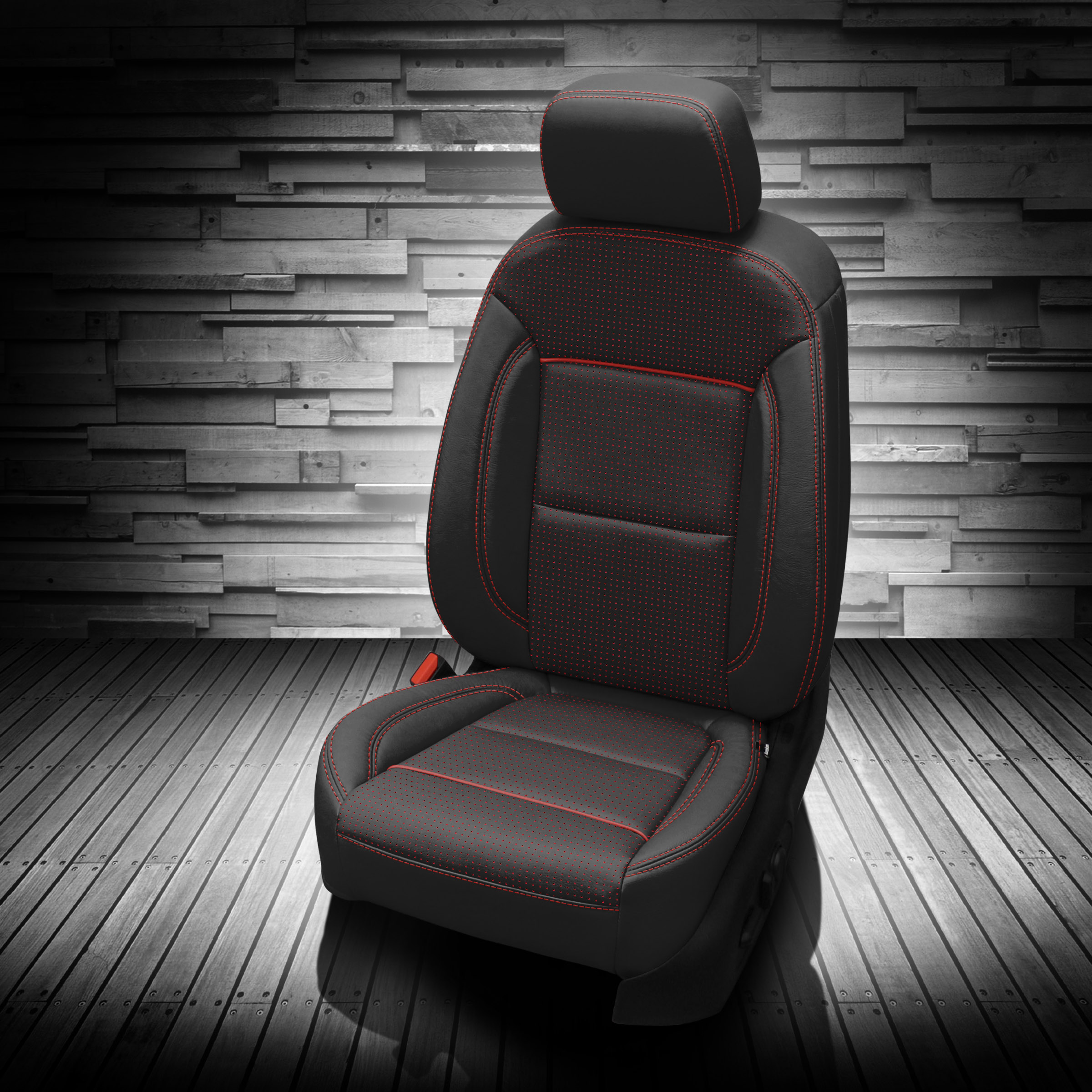 BLACK wrap, BCDA RED Body, RED contrast all stitch, RED wings