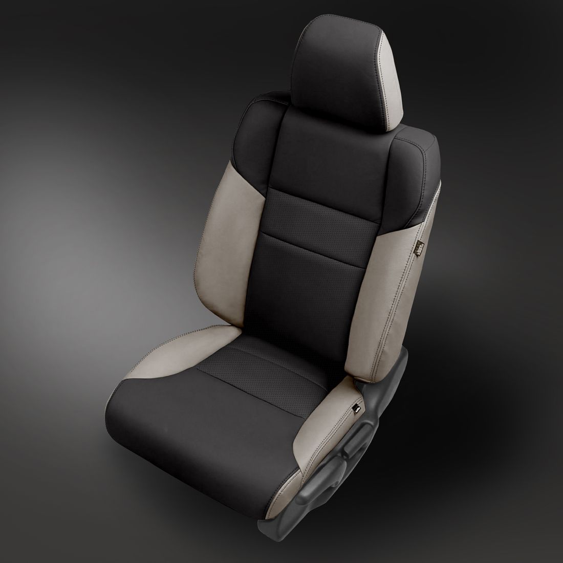 BEACH wrap, BLACK Center, Perf Inserts, BLACK double stitching