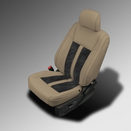 BISQUE wrap, OUTLAW BLACK Insert, BLACK contrast all stitch