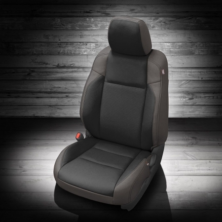 LT GREY wrap, BLACK Center, Perf Inserts, BLACK contrast all stitch, BLACK wings