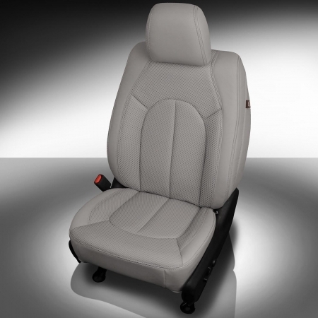 DOVE GREY wrap, Perf Body, DOVE GREY double stitching