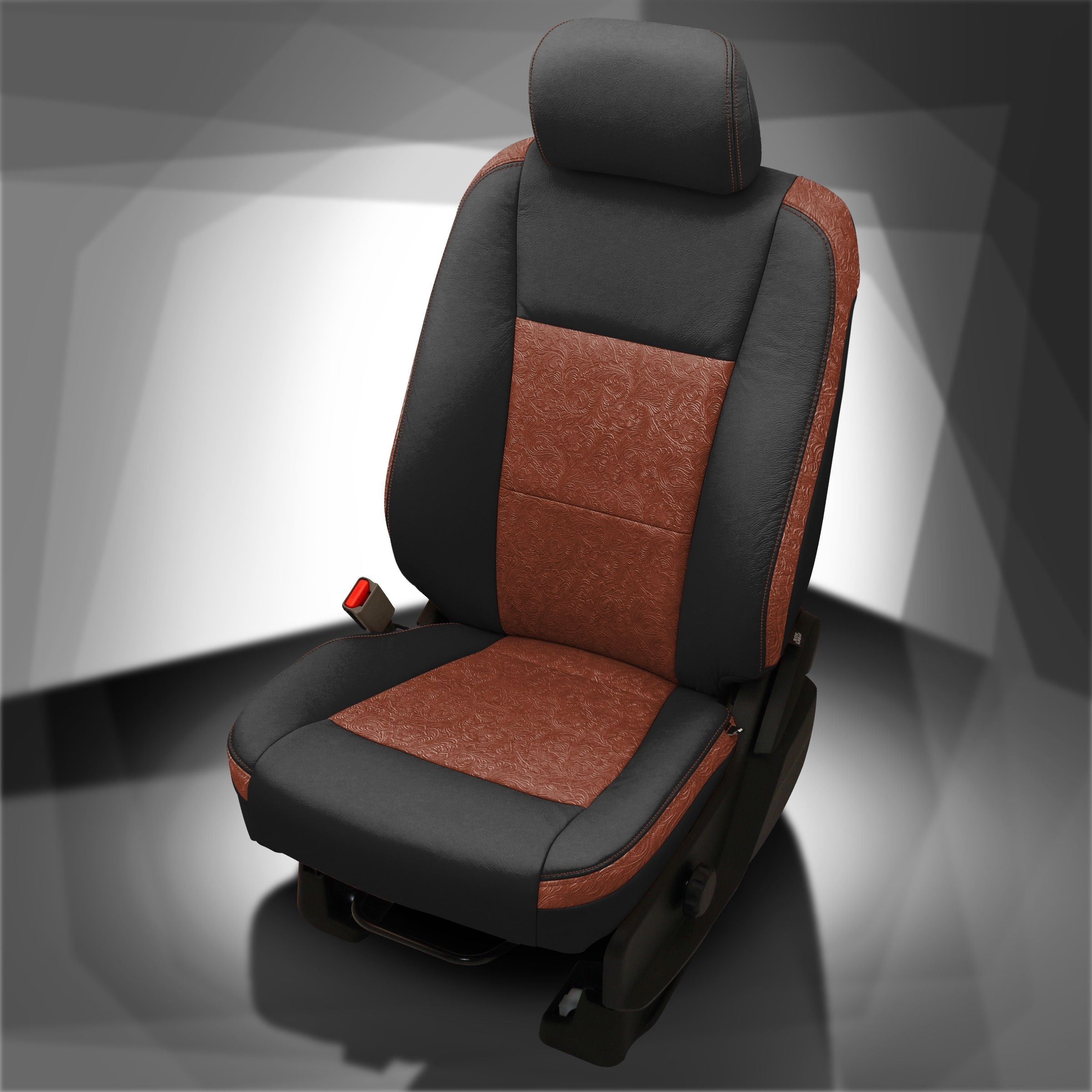 BLACK wrap, OUTLAW SADDLE Insert, COGNAC contrast all stitch, OUTLAW SADDLE wings