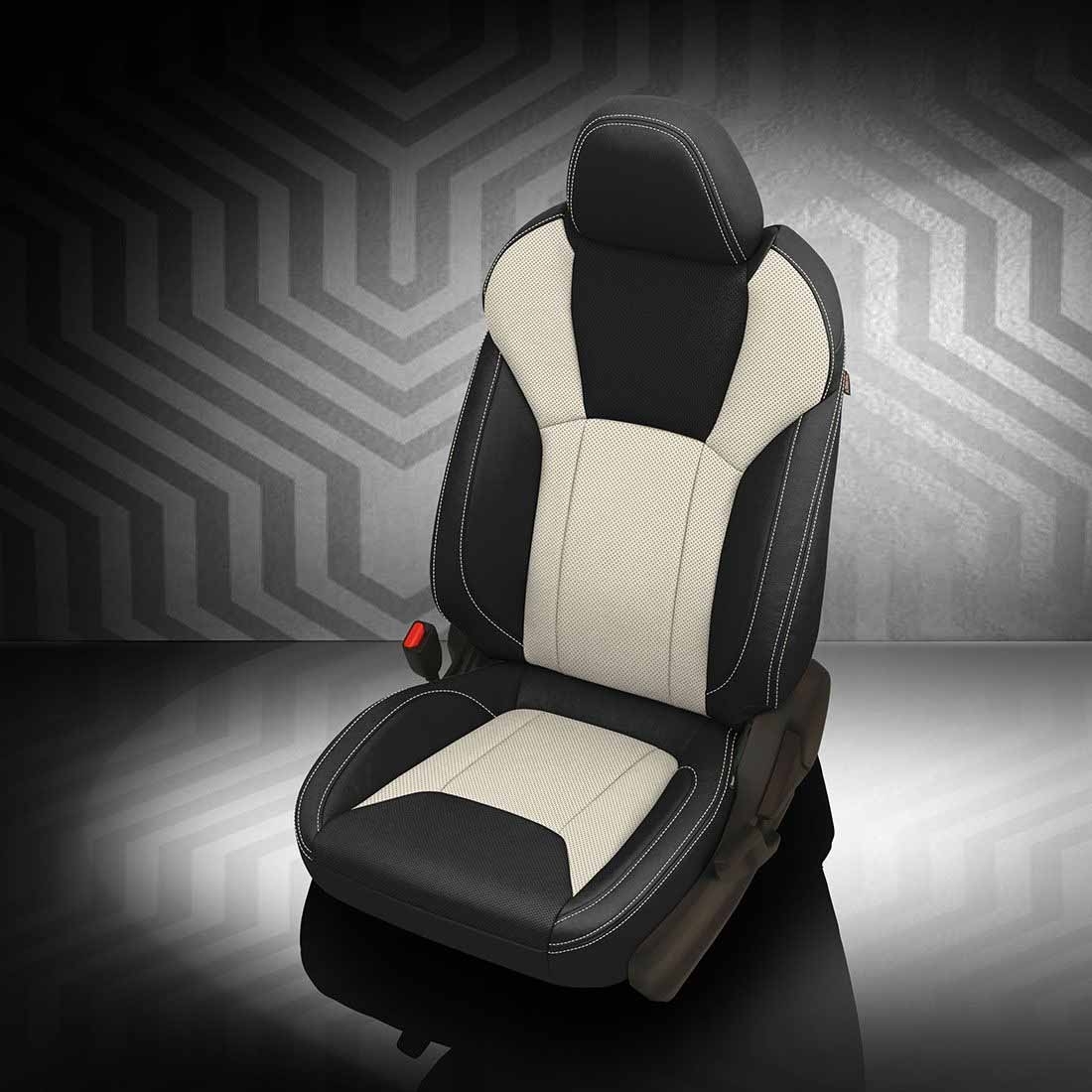 BLACK wrap, PEARL Insert, Perf Body & Wings, PEARL contrast all stitch, PEARL wings