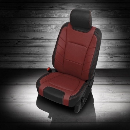 BLACK wrap, MED RED Body, Perf Inserts, MED RED contrast all stitch, MED RED wings
