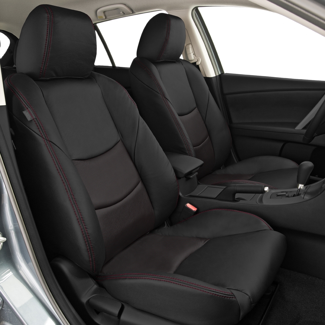 BLACK wrap, BCDA RED Insert, RED double stitching