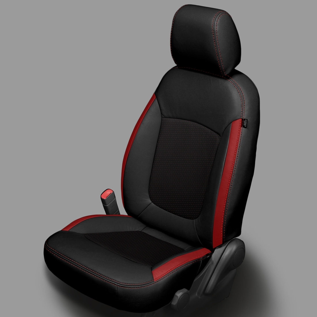 BLACK wrap, BCDA RED Insert, RED double stitching, RED wings