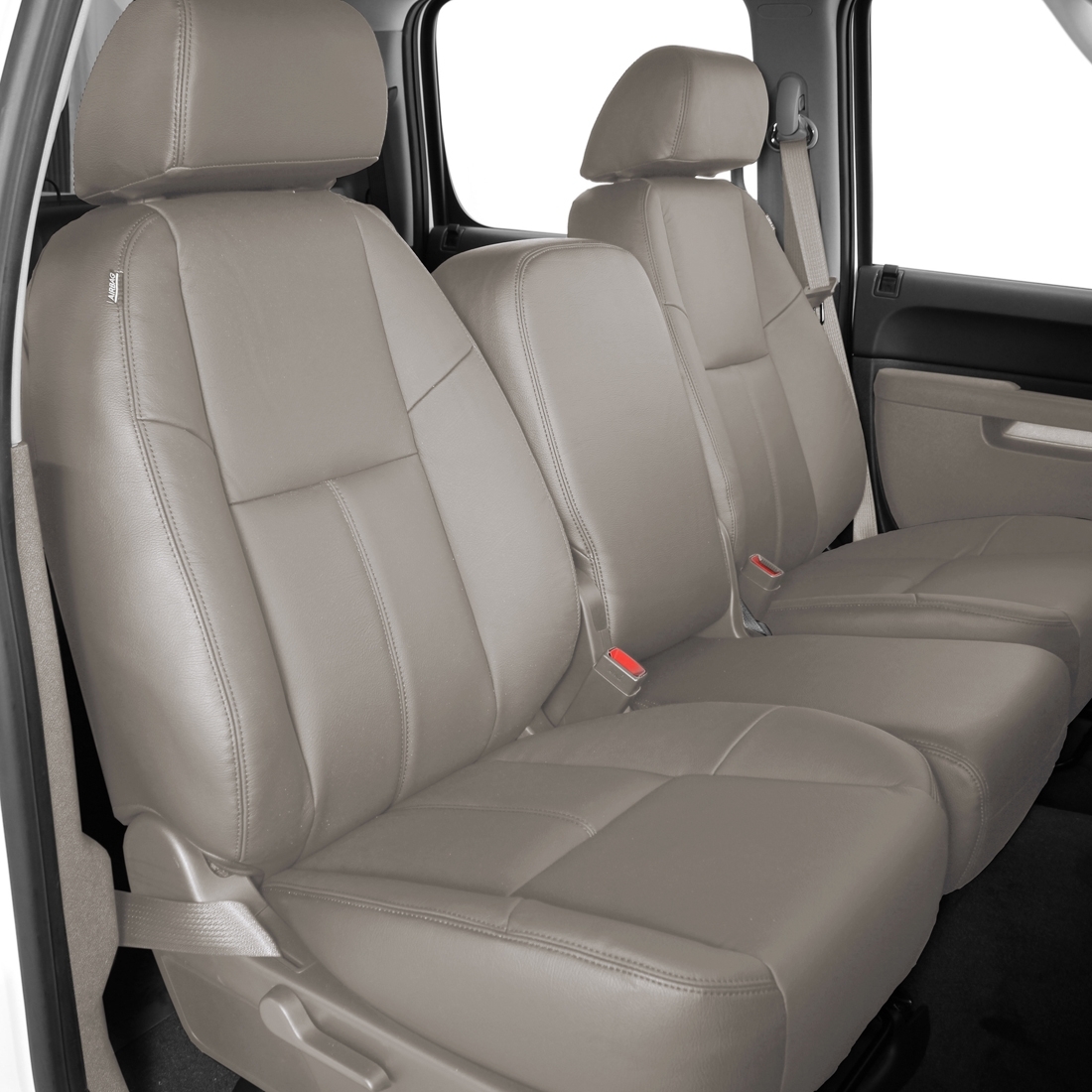 DOVE GREY wrap, DOVE GREY double stitching