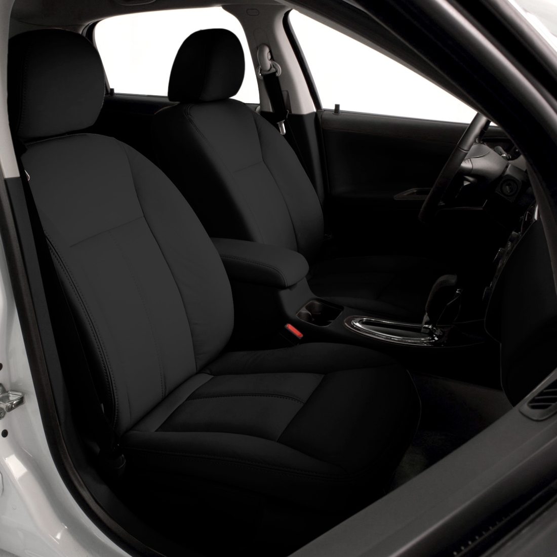 BLACK wrap, BLACK double stitching
