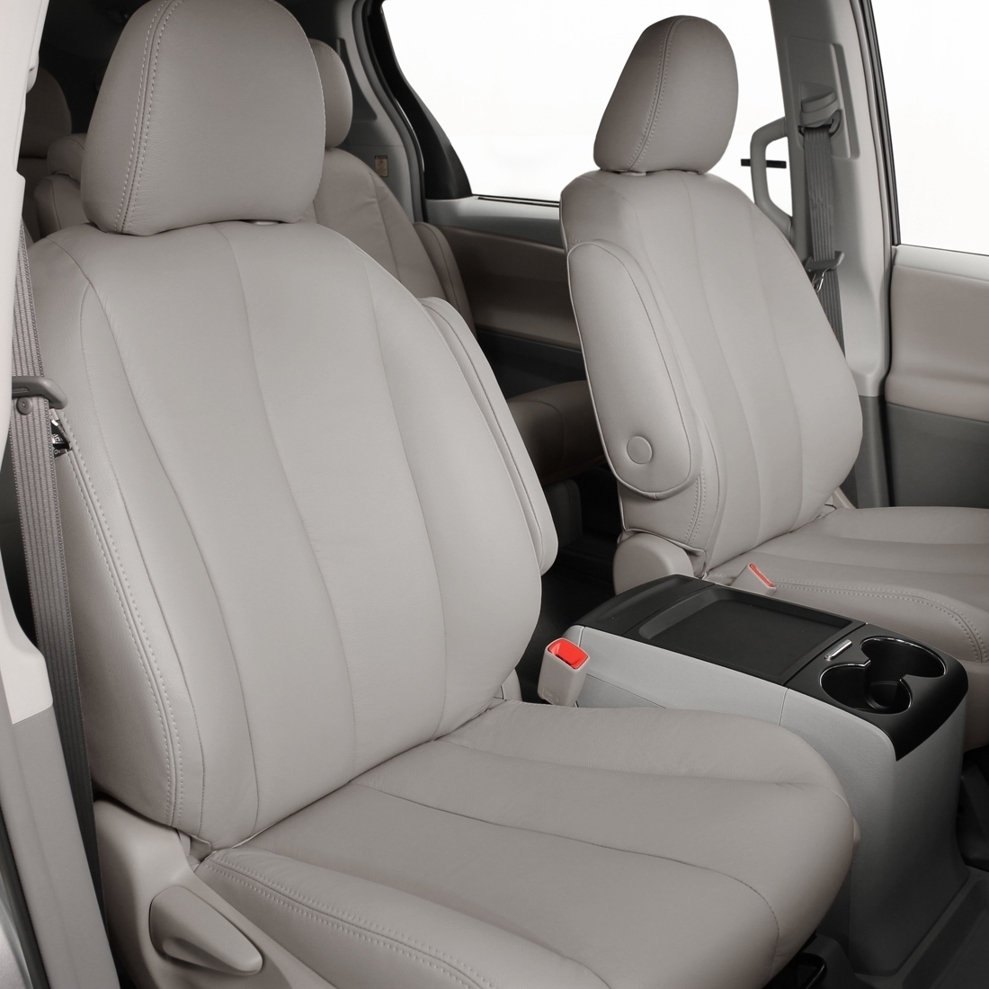DOVE GREY wrap, DOVE GREY double stitching