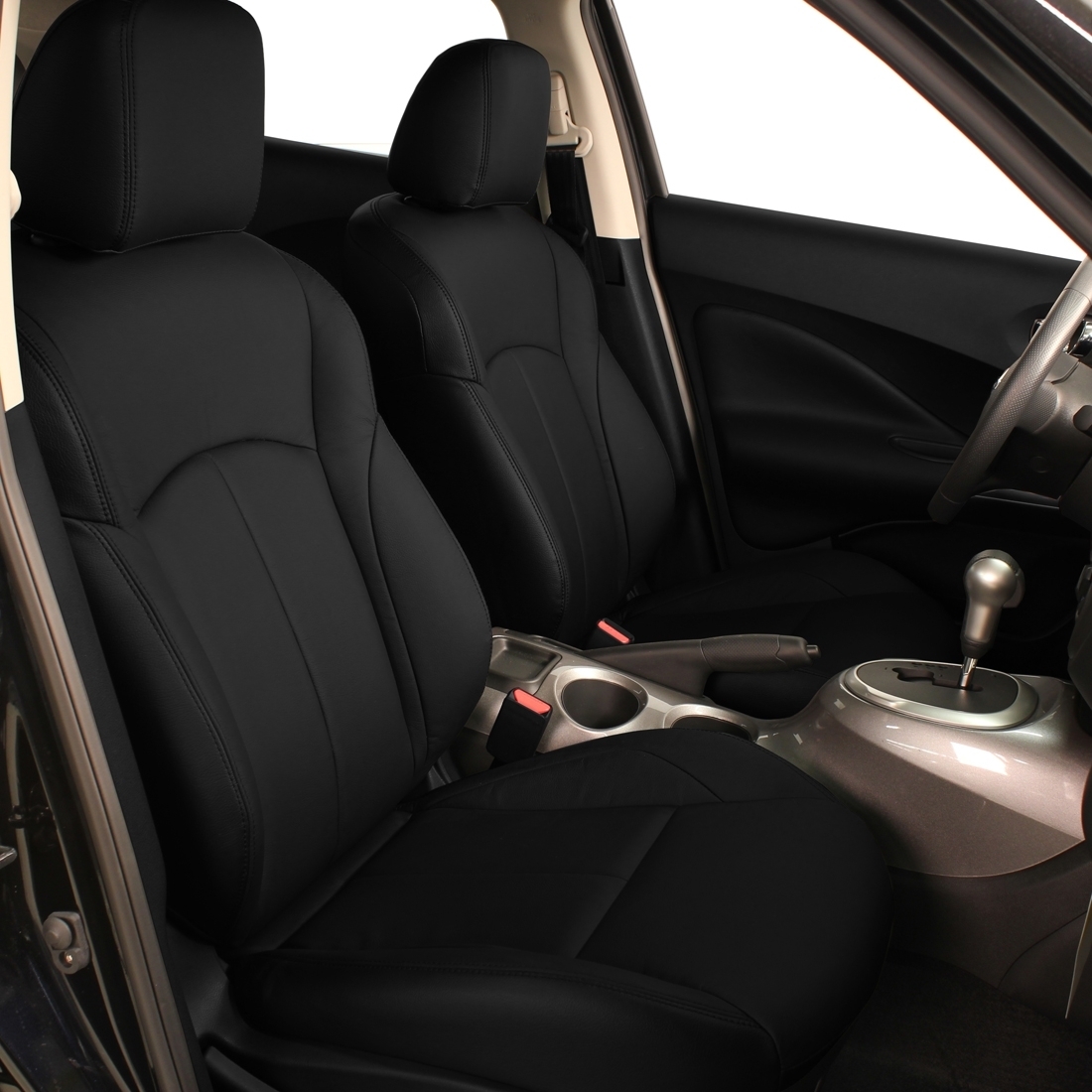BLACK wrap, BLACK double stitching