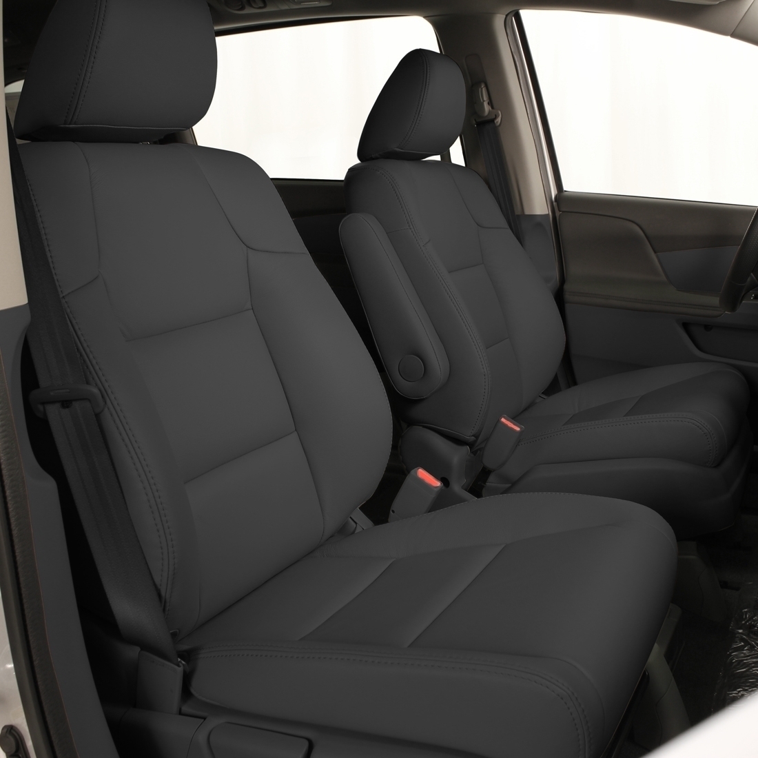 LT GREY wrap, LT GREY double stitching