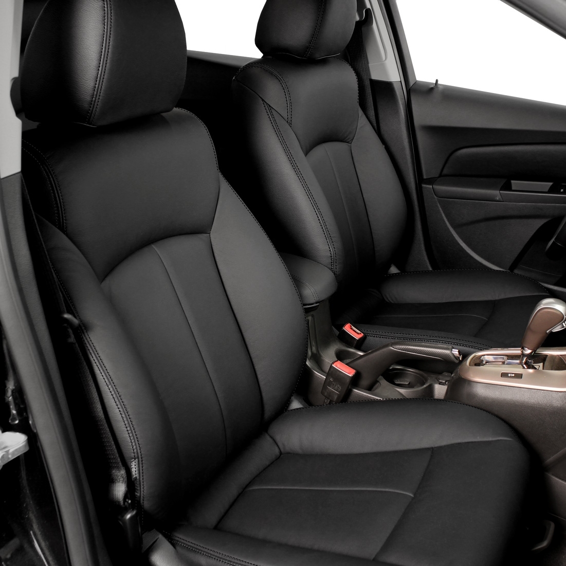 BLACK wrap, BLACK double stitching