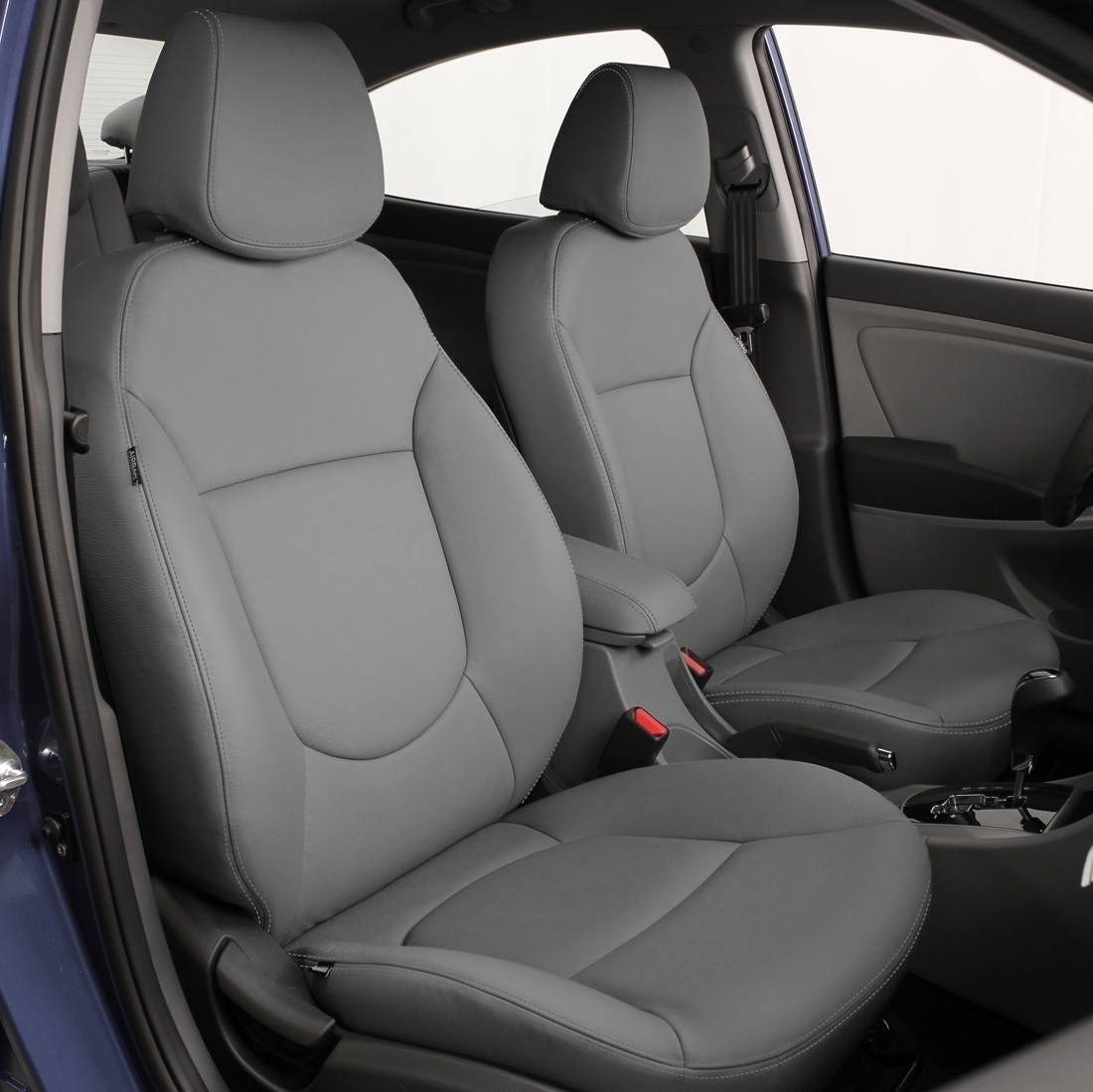 ICE GREY wrap, ICE GREY double stitching