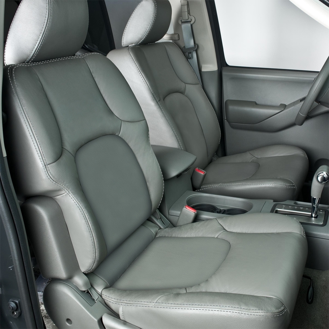LT GREY wrap, LT GREY double stitching