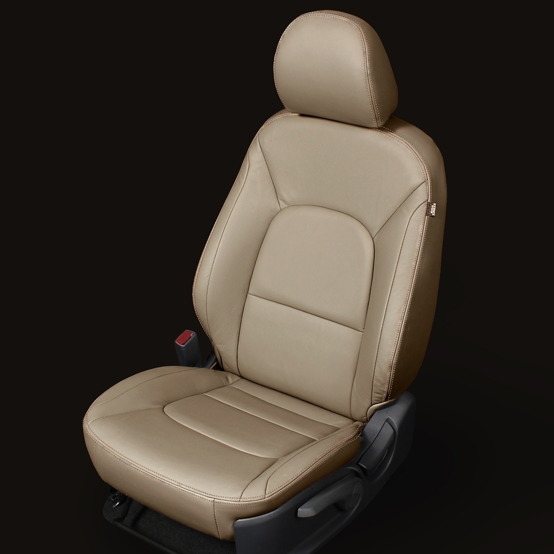 BEIGE wrap, BEIGE double stitching