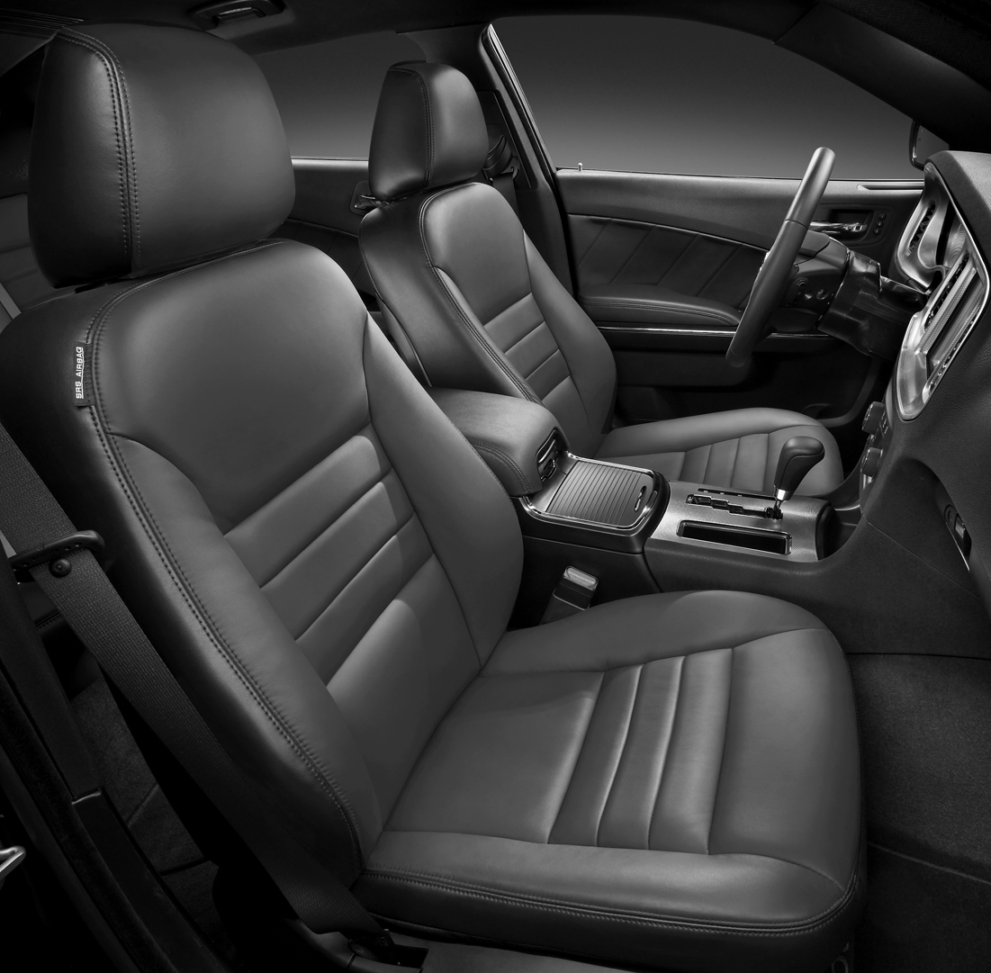BLACK wrap, BLACK double stitching