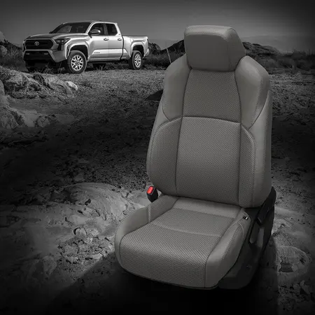 ICE GREY wrap, Perf Body & Wings, ICE GREY double stitching