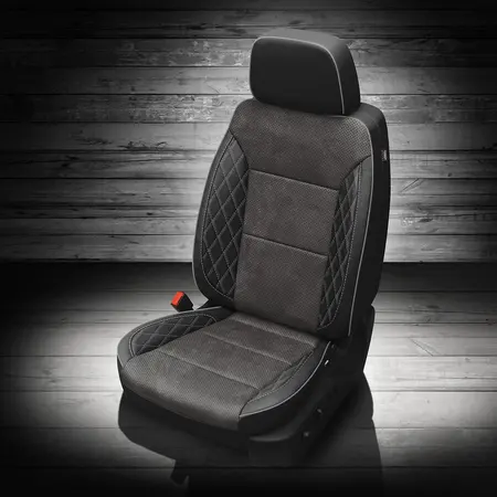 BLACK wrap, ~6929 DARK SLATE  Body, Perf Body, PLATINUM piping, BLACK wings, TekStitch Diamond wings, SILVER TekColor