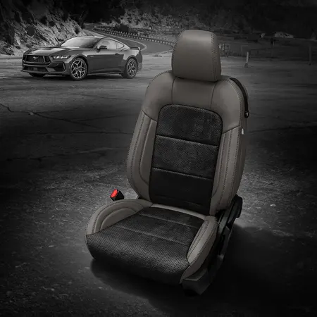 LT GREY wrap, ~3030 RAVEN  Combo, Perf Combo, BLACK contrast all stitch